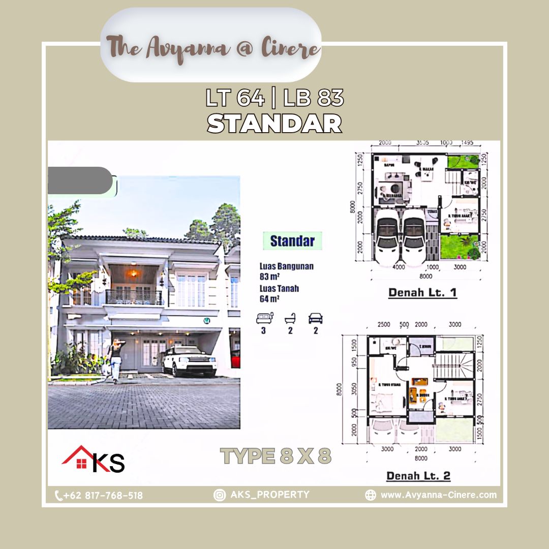 Avyanna-Cinere-Denah-Rumah